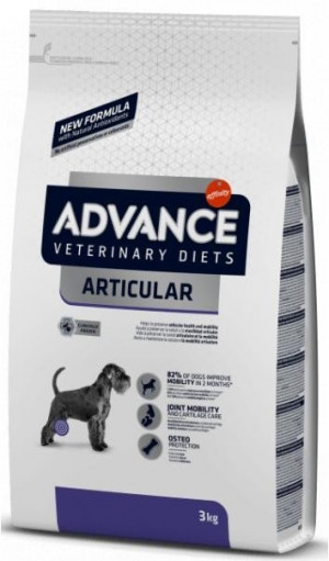 ADVANCE VETERINARY DIETS ARTICULAR CARE sausā barība suņiem 3kg