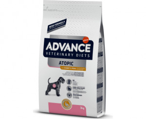 ADVANCE VETERINARY DIETS ATOPIC sausā barība suņiem 3kg