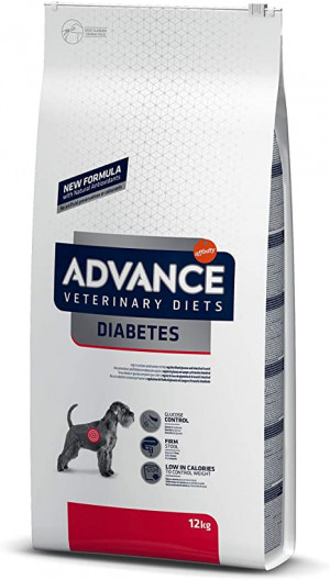 ADVANCE VETERINARY DIETS DIABETES COLITIS sausā barība suņiem 12kg