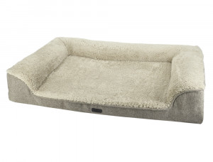 NOBBY Comfort sofa square with edge "CALBU" - guļvieta suņiem un kaķiem