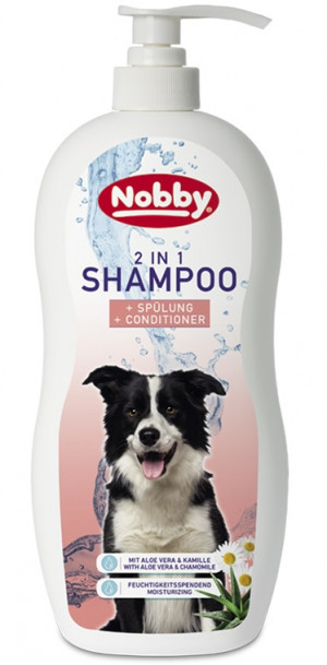 NOBBY 2in1 Shampoo - šampūns suņiem 1L