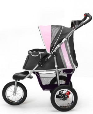 Innopet Buggy Comfort Grey/Pink Rozā ratiņi