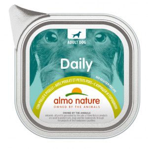 ALMO NATURE Daily Dog With Veal & Carrots - konservi suņiem 300g Cena norādīta par 1 gb. un ir spēkā pasūtot 6 gb.