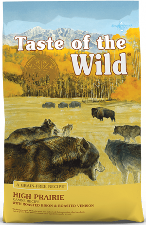 TOW Taste Of The Wild High Prairie Canine Dog Formula 18kg Cena norādīta par 1 gb. un ir spēkā pasūtot 3 gb.