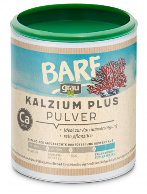 GRAU BARF Calcium PLUS - papildbarība suņiem 175g