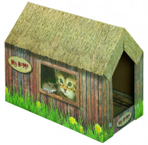 Nobby nagu skrāpis kaķiem ''Cat House Paper Board''