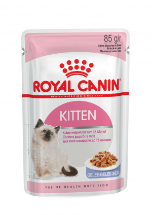 Royal Canin FHN KITTEN INSTINCTIVE in Jelly 12x85g Cena norādīta par 1gb.