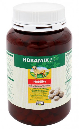 HOKAMIX 30 Mobility Tablets - papildbarība suņiem 390 tab.
