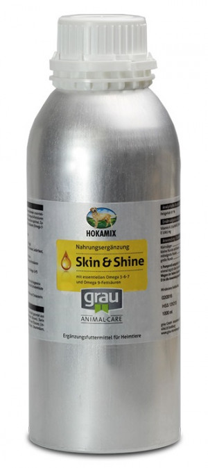 HOKAMIX Skin & Shine - suņiem un kaķiem 1L