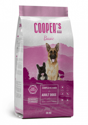 Cooper's Basic 20kg Cena norādīta par 1 gb. un ir spēkā pasūtot 3 gb.