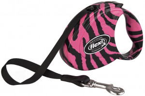 Flexi Fashion Ladies S 3m Zebra (lenta) rozā