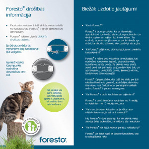 Foresto 4,50 g + 2,03 g pret ērcēm/ blusām kakla siksna lieliem suņiem (no 8 kg) 70cm x 3 gab.