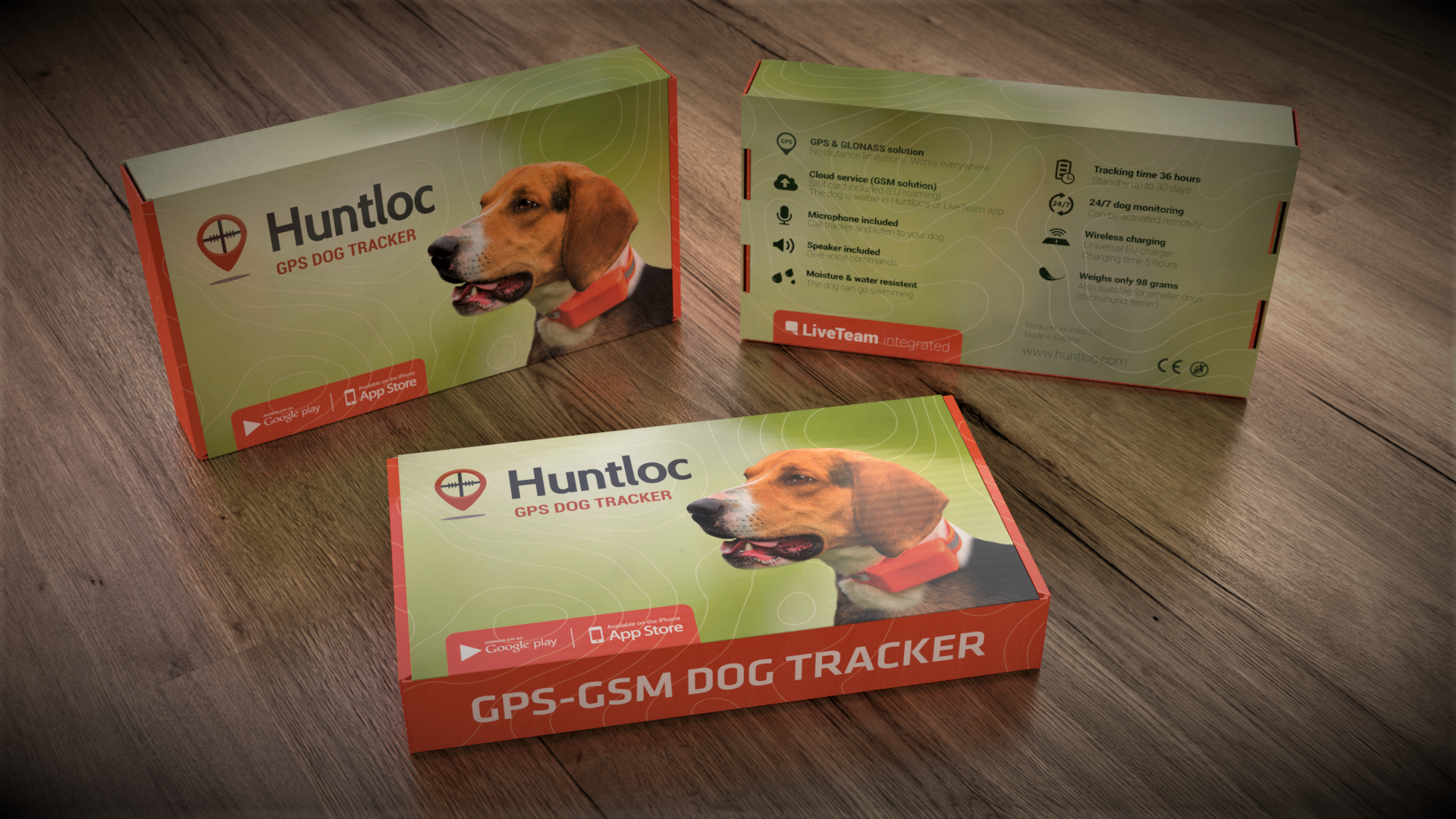 HUNTLOC suņu izsekošanas ierīce HLT - 4.0
