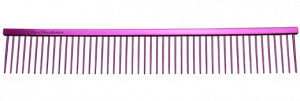 CHRIS CHRISTENSEN Coarse Poodle Comb 9.625" Pink - ķemme suņiem un kaķiem