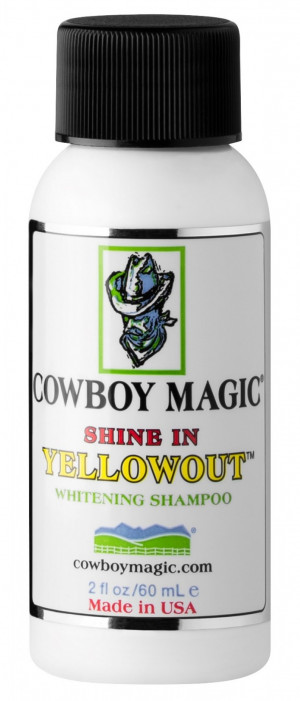 COWBOY MAGIC Yellowout Shampoo - šampūns suņiem, kaķiem, zirgiem 60ml