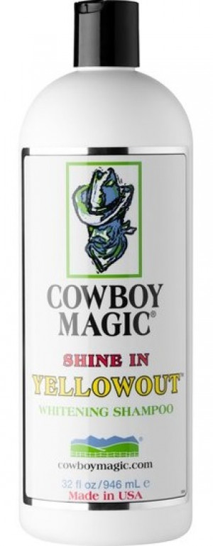 COWBOY MAGIC Yellowout Shampoo - šampūns suņiem, kaķiem, zirgiem 946ml