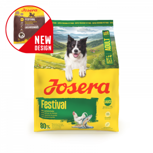 Josera Festival 900g Cena norādīta par 1 gb. un ir spēkā pasūtot 5 gb.