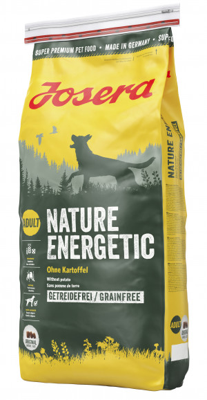 Josera Nature Energetic 15kg Cena norādīta par 1 gb. un ir spēkā pasūtot 2 gb.