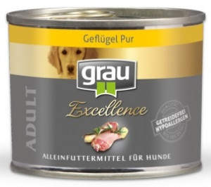 GRAU Excellence ADULT Poultry - konservi suņiem 200g