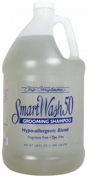 CHRIS CHRISTENSEN Smart Wash 50 Hypoallergenic Blend Grooming Shampoo - šampūns suņiem un kaķiem 3,78L