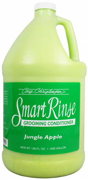 CHRIS CHRISTENSEN Smart Rinse Jungle Apple Grooming Conditioner - kondicionieris suņiem un kaķiem 3,78L