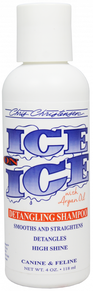 CHRIS CHRISTENSEN Ice On Ice Detangling Shampoo - šampūns suņiem un kaķiem 118ml