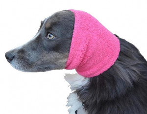 Show Tech Ear Buddy Pink Small - ausu aizsegs suņiem, rozā