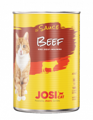 JOSERA JosiCat Beef In Sauce - konservi kaķiem 12 x 415g