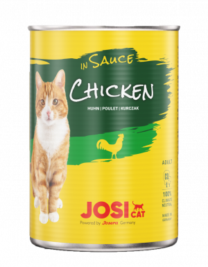 JOSERA JosiCat Chicken In Sauce - konservi kaķiem 12 x 415g