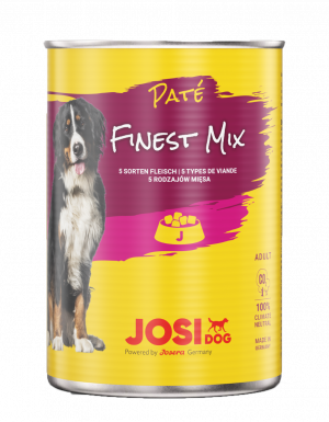 JOSERA JosiDog Pate Finest Mix - konservi suņiem 6 x 400g