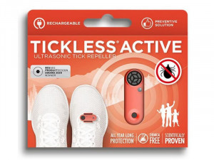 Tickless Active Ultraskaņas repelenta ierīce (USB) - sarkana