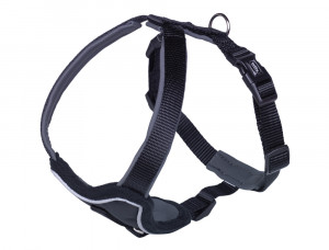 Nobby Comfort Harness - iemaukti suņiem "Classic Preno", melni