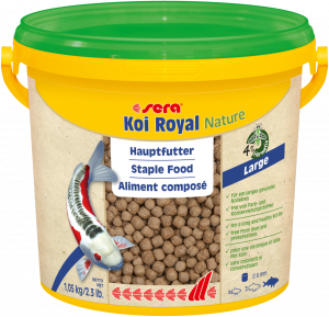 SERA Koi Royal Nature LARGE - barība Koi zivīm 3,8L