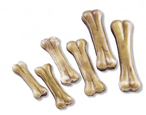 Nobby Rawhide Bone Pressed - gardums suņiem 100g