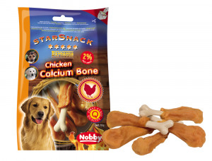 Nobby StarSnack BBQ Chicken Calcium Bone - gardumi suņiem 70g