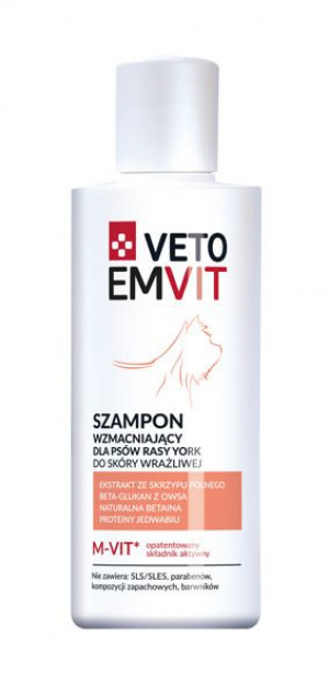 VETOEMVIT stiprinošs šampūns garspalvainiem suņiem 250ml