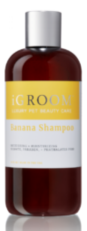 iGroom Banana Shampoo - šampūns suņiem un kaķiem 473ml