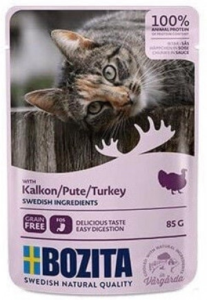 Bozita Feline Turkey - tītars želējā 5 x 85g