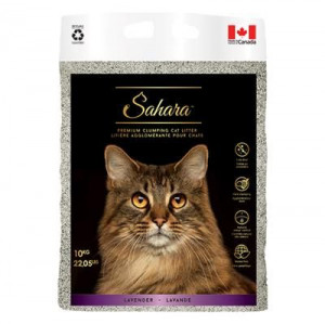 Sahara Lavender Cat Litter - smiltis kaķu tualetei ar lavandas aromātu 17kg