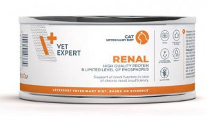 4T Veterinary Diet Cat Renal kārbā  100g AKCIJA 5+1