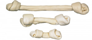 Nobby White´n Tasty knotted bone - gardums suņiem 590g ; 1 gab.
