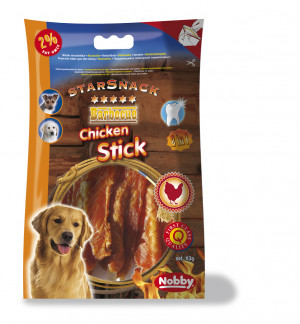 Nobby SarSnack BBQ Chicken Stick - gardumi suņiem 113g