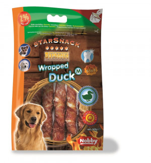 Nobby StarSnack BBQ Wrapped Duck - gardumi suņiem 140g