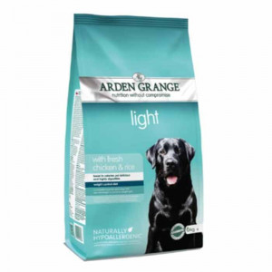 ARDEN GRANGE Adult Dog Light with Fresh Chicken & Rice - sausā barība suņiem 6kg