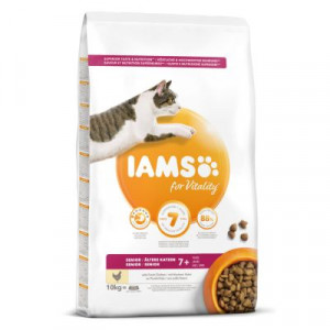 IAMS CAT SENIOR With Chicken - sausā barība kaķiem 2kg