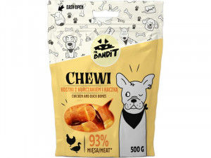 MR.BANDIT Chewi Chicken & Duck Bones - gardumi suņiem 500g