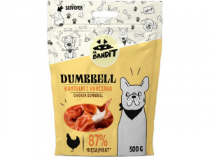 MR.BANDIT Drumbell Chicken - gardumi suņiem 500g