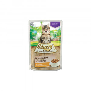 Stuzzy Cat Sterilized Chicken 6 x 85g