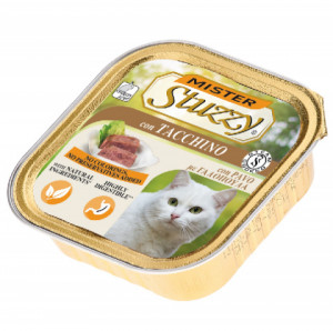 Mister Stuzzy Cat with Turkey 6 x 100g