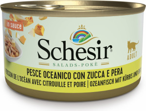 Schesir Salad Pesce Ocean - konservi kaķiem 6 x 85g